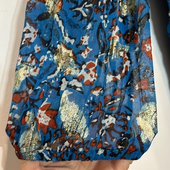 Revolve KARINA GRIMALDI Diana Print Mini In Azul Garden Azfl In Multi small new - Picture 3 of 6